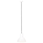 Lampada a Sospensione 25 W Bianca Rotonda 28,5 cm E27