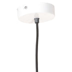 Lampada a Sospensione 25 W Bianca Rotonda 28,5 cm E27