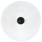 Lampada a Sospensione 25 W Bianca Rotonda 28,5 cm E27