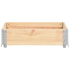 Fioriera Rialzata 60x80 cm in Legno Massello di Pino
