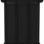 Mobile con 6 Scatole a Cubo Nero 103x30x72,5 cm in Tessuto