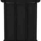 Mobile per 9 Scatole a Cubo Nero 103x30x107,5 cm in Tessuto