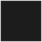 Tavolino da Salotto Nero con Vetro Nero 80x80x35 cm