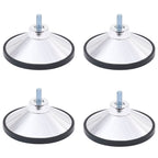 Piedini per Calcio Balilla 4 pz Cromo M10