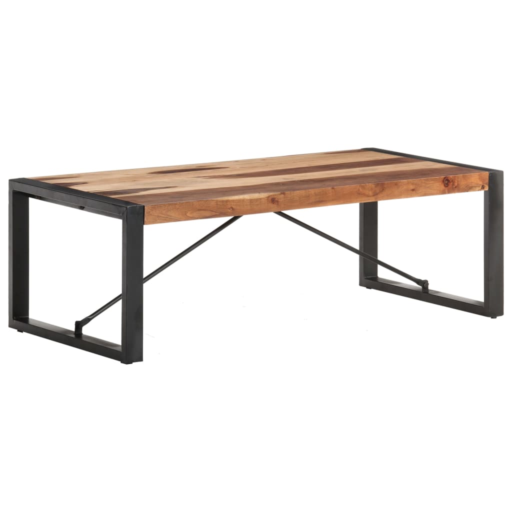 Tavolino da Salotto 120x60x40cm in Legno Massello