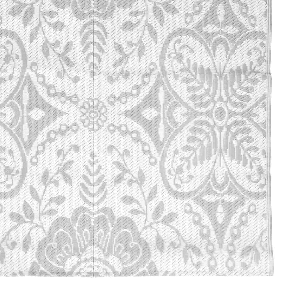 Tappeto da Esterni ARAKIL Grigio Chiaro 160x230 cm in PP