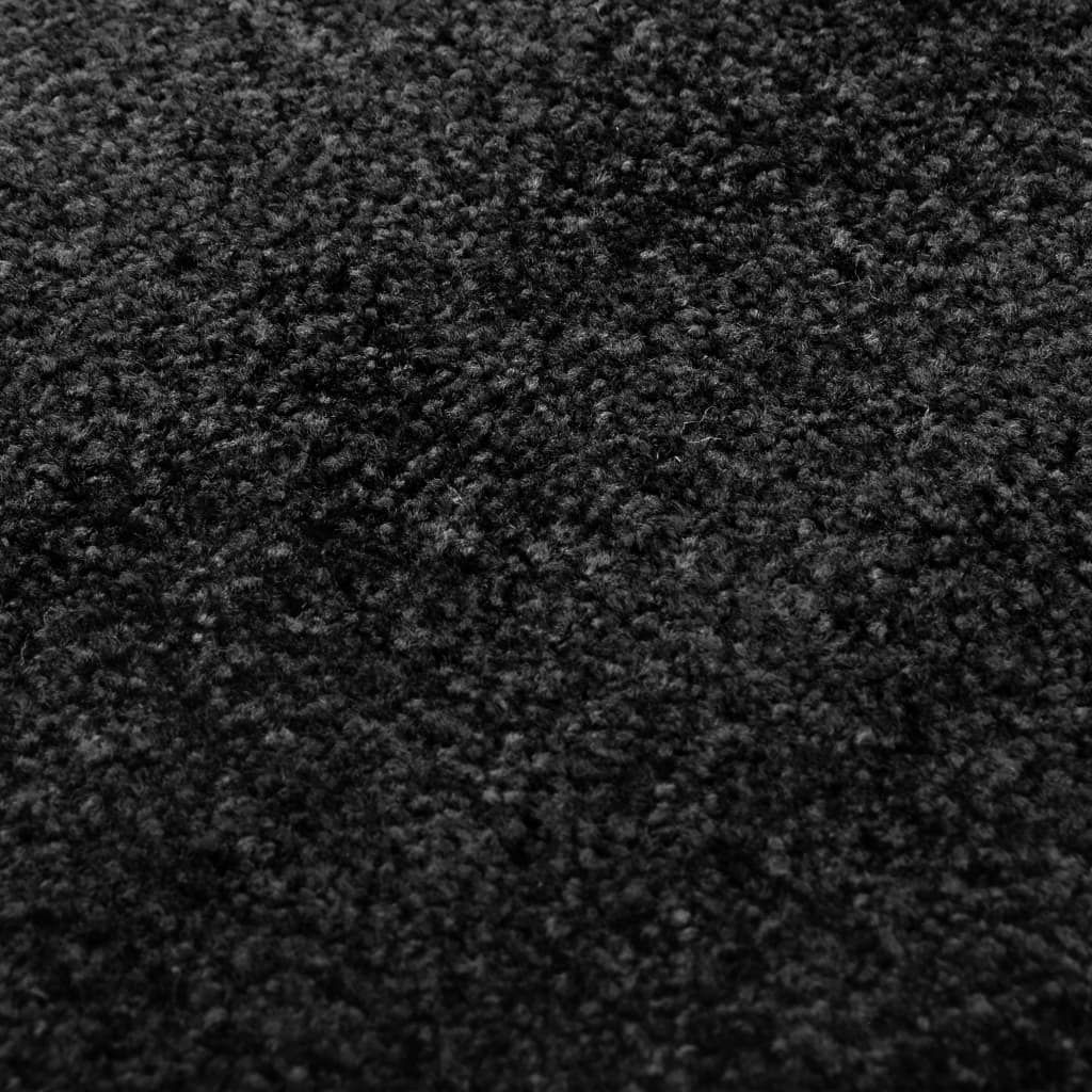 Zerbino Lavabile Nero 60x180 cm