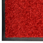 Zerbino Lavabile Rosso 90x150 cm