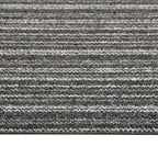 Tappeto 20 pcs Antracite Striato 50 x 50 cm 100% Polipropilene