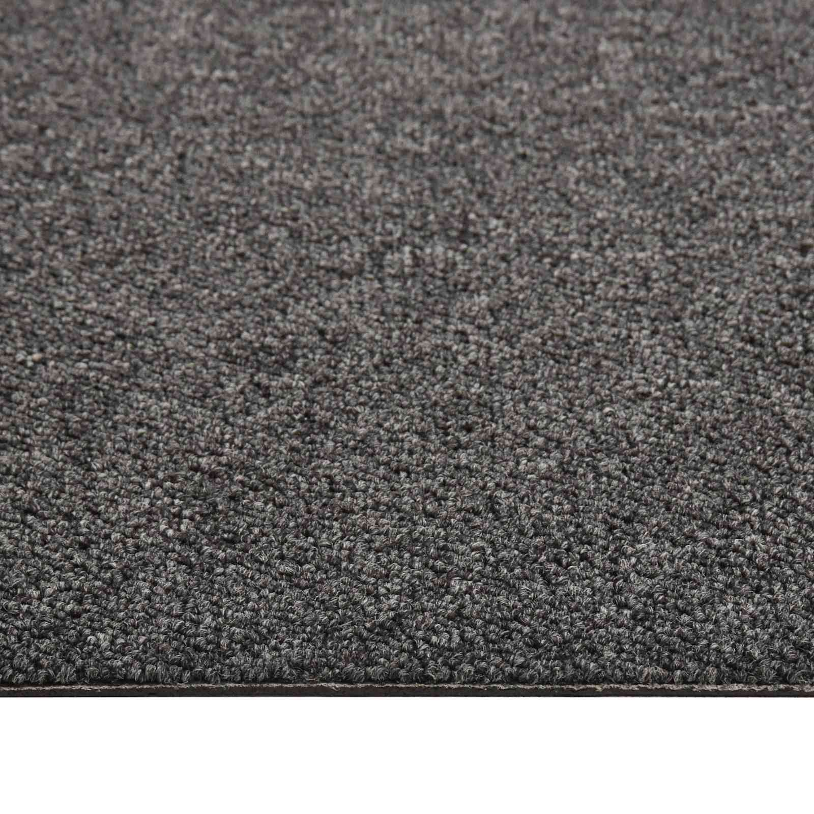 Tappeto 20 pcs Antracite 50 x 50 cm 100% Polipropilene