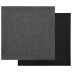Tappeto 20 pcs Antracite 50 x 50 cm 100% Polipropilene