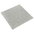 Tappeto 20 pcs Grigio chiaro 50 x 50 cm 100% Polipropilene