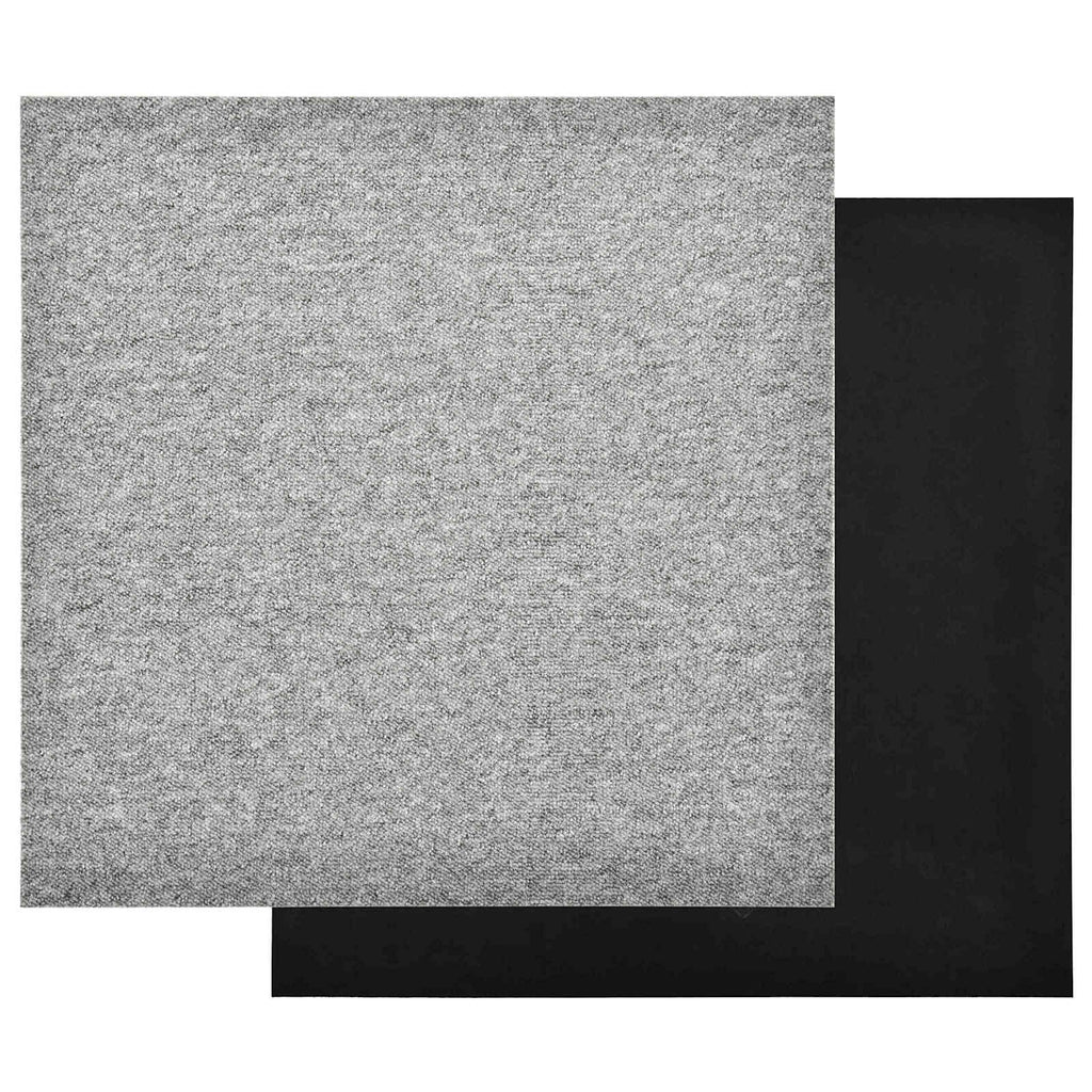 Tappeto 20 pcs Grigio chiaro 50 x 50 cm 100% Polipropilene