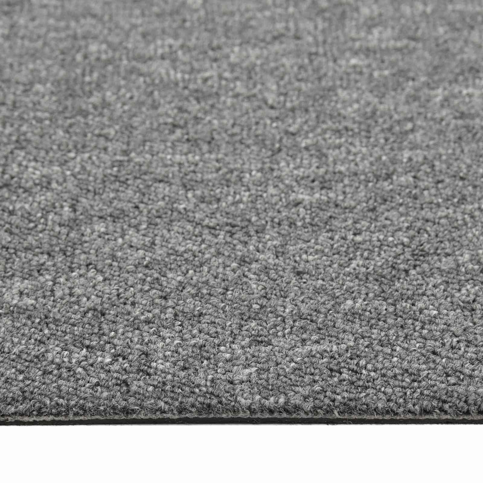 Tappeto 20 pcs Grigio 50 x 50 cm 100% Polipropilene
