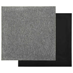 Tappeto 20 pcs Grigio 50 x 50 cm 100% Polipropilene