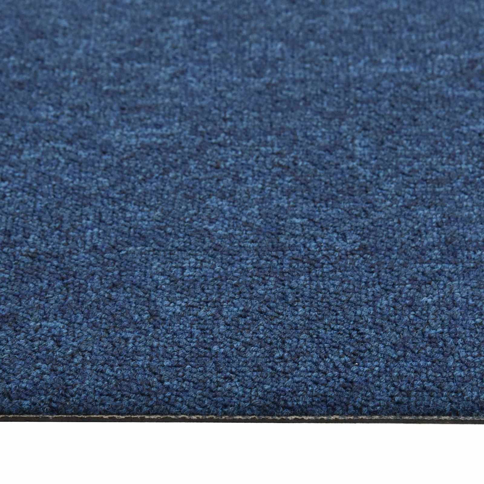 Tappeto 20 pcs Blu Scuro 50 x 50 cm 100% Polipropilene