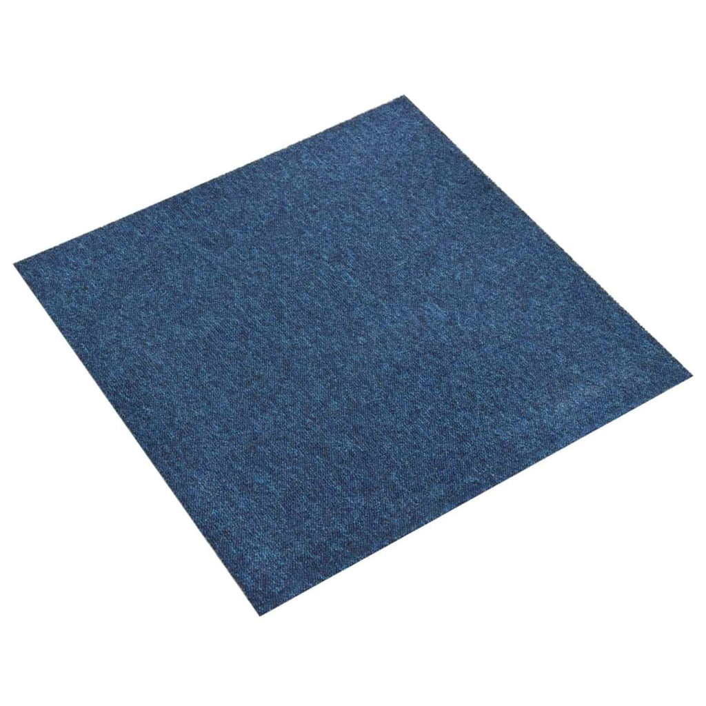Tappeto 20 pcs Blu Scuro 50 x 50 cm 100% Polipropilene