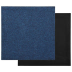 Tappeto 20 pcs Blu Scuro 50 x 50 cm 100% Polipropilene