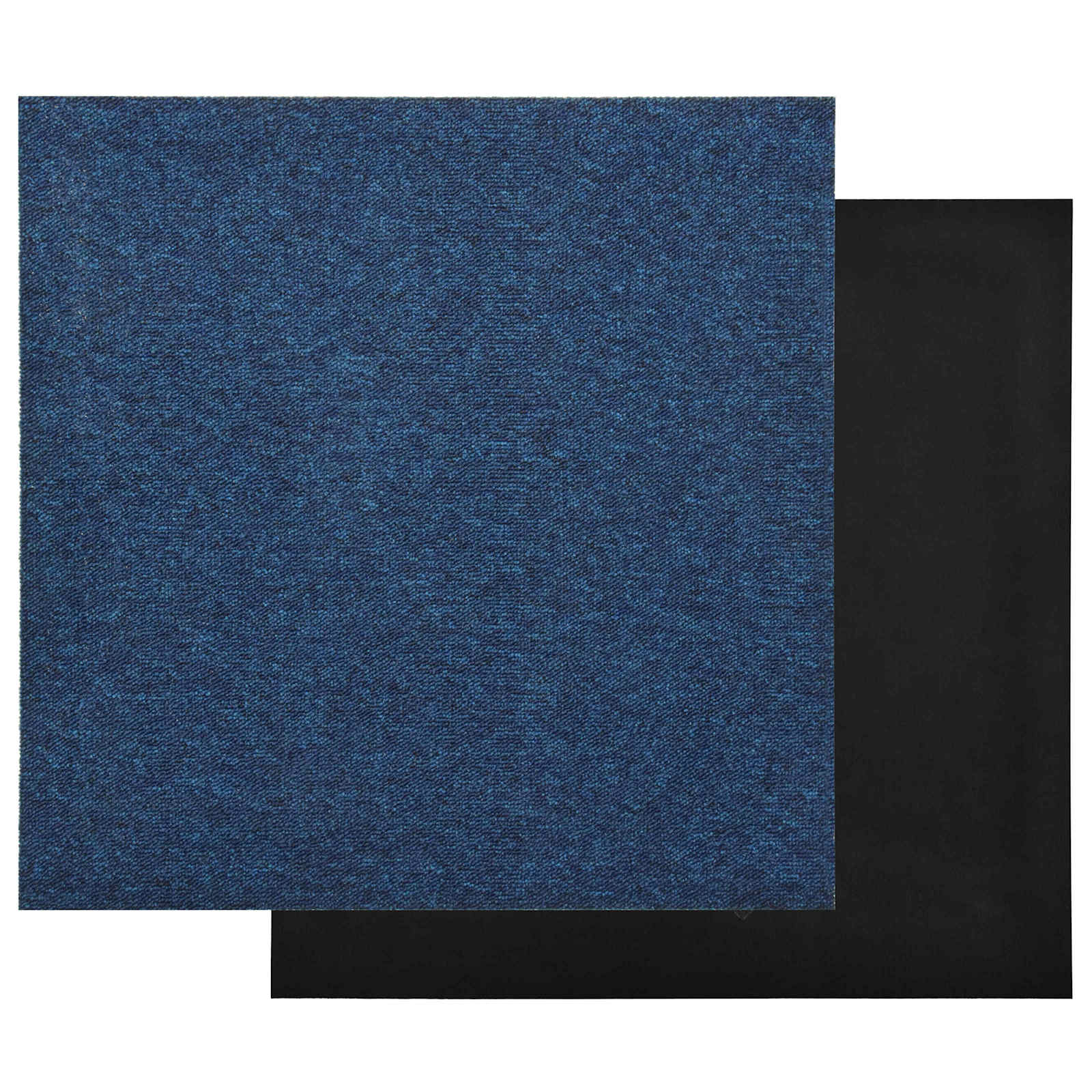 Tappeto 20 pcs Blu Scuro 50 x 50 cm 100% Polipropilene
