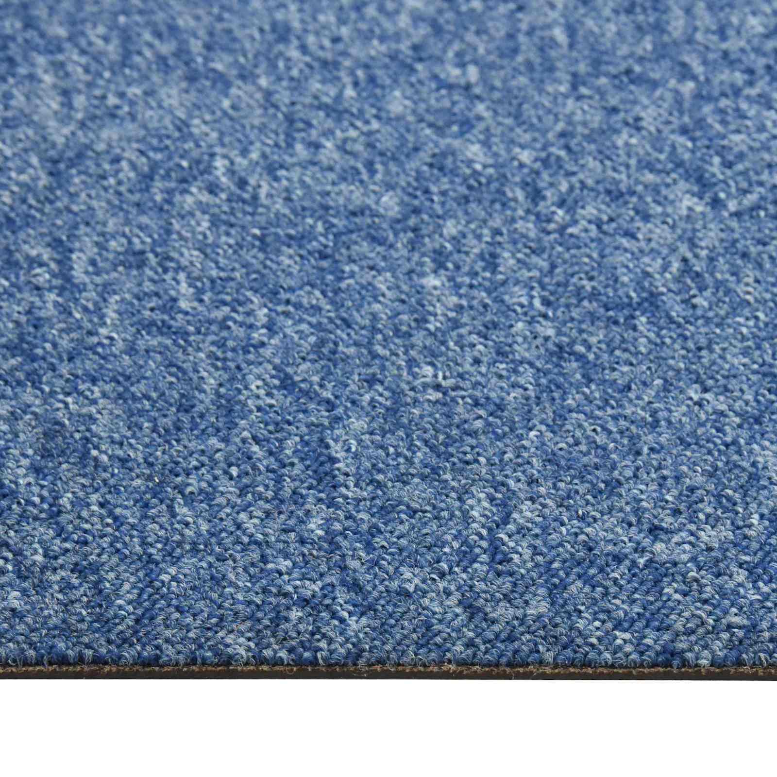 Tappeto 20 pcs Blu 50 x 50 cm 100% Polipropilene