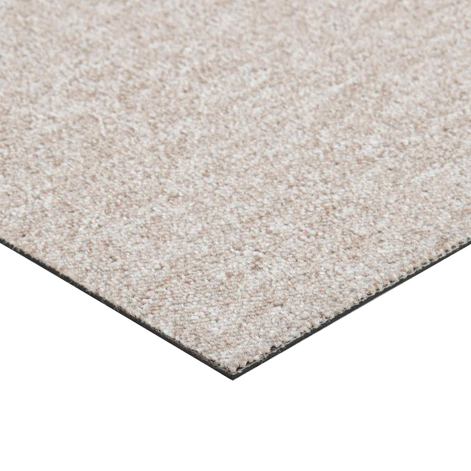 Tappeto 20 pcs Beige chiaro 50 x 50 cm 100% Polipropilene