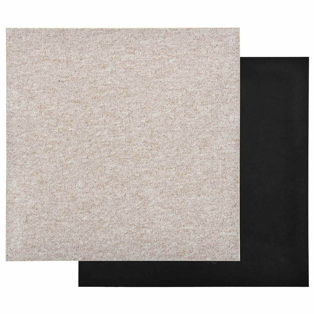 Tappeto 20 pcs Beige chiaro 50 x 50 cm 100% Polipropilene