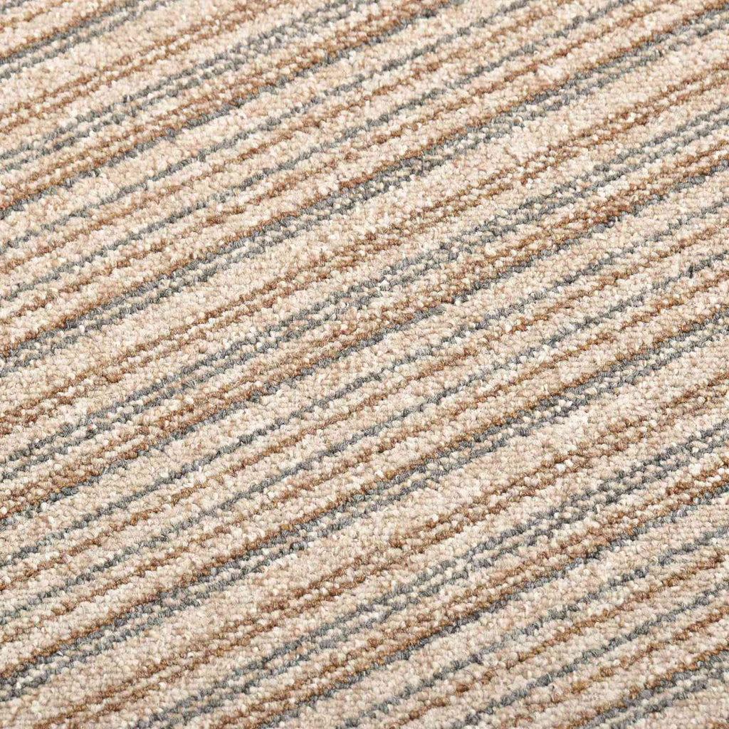 Tappeto 20 pcs Beige Striato 50 x 50 cm 100% Polipropilene