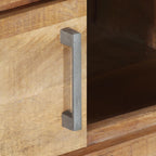 Tavolino da Salotto 95x50x40 cm in Legno di Mango Grezzo