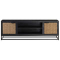 Mobile Porta TV 120x30x40 cm in Legno Massello di Mango