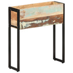 Fioriera 60x20x68 cm in Legno Massello di Recupero