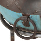 Braciere Rustico Colorato Ø 40 cm in Ferro