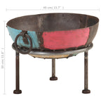 Braciere Rustico Colorato Ø 40 cm in Ferro