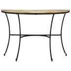 Tavolino Laterale 110x40x77 cm in Legno Massello di Recupero