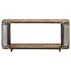 Mobile Porta TV 90x30x40 cm in Legno Massello di Mango
