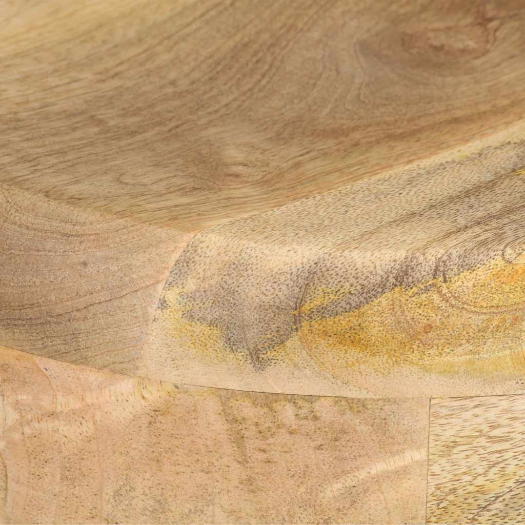 Sgabelli da Bar 2 pz 76 cm in Legno Massello di Mango