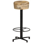 Sgabelli da Bar 2 pz 76 cm in Legno Massello di Mango