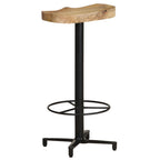 Sgabelli da Bar 2 pz 76 cm in Legno Massello di Mango
