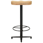 Sgabelli da Bar 2 pz 76 cm in Legno Massello di Mango