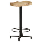 Sgabelli da Bar 2 pz 66 cm in Legno Massello di Mango