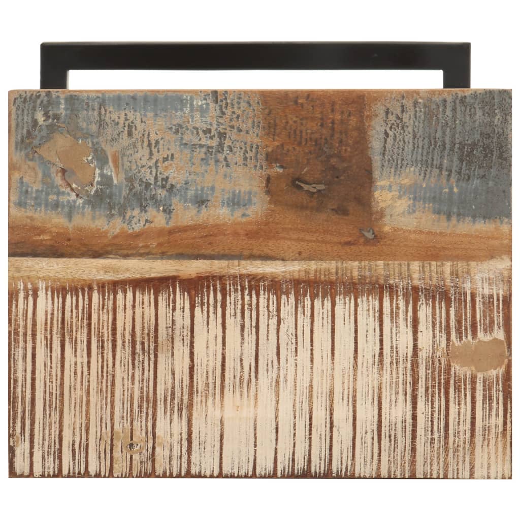 Tavolini Laterali 2 pz 31,5x24,5x64,5 cm Massello di Recupero