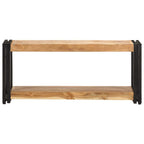 Mobile Porta TV 90x30x40 cm in Legno Massello di Acacia