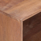 Comodino 40x30x50 cm in Legno Massello di Mango
