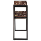 Tavolo Consolle 90x30x75 cm in Legno Massello di Recupero