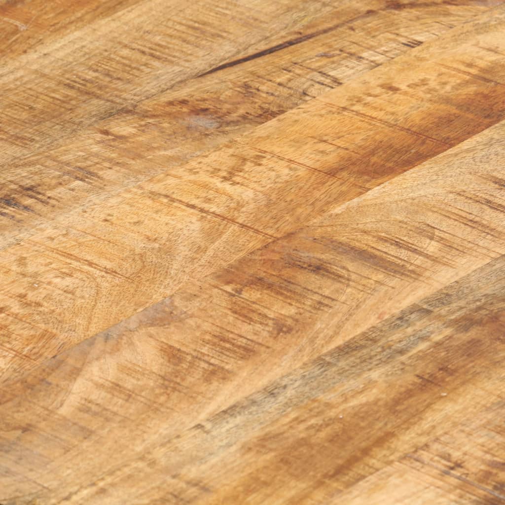 Tavolino da Salotto 60x60x35 cm in Legno Massello di Mango