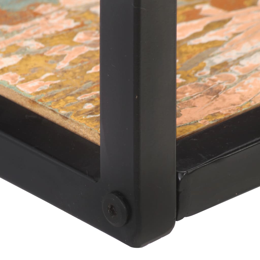 Mensole a Muro 2 pz 40 cm in Legno Massello di Recupero