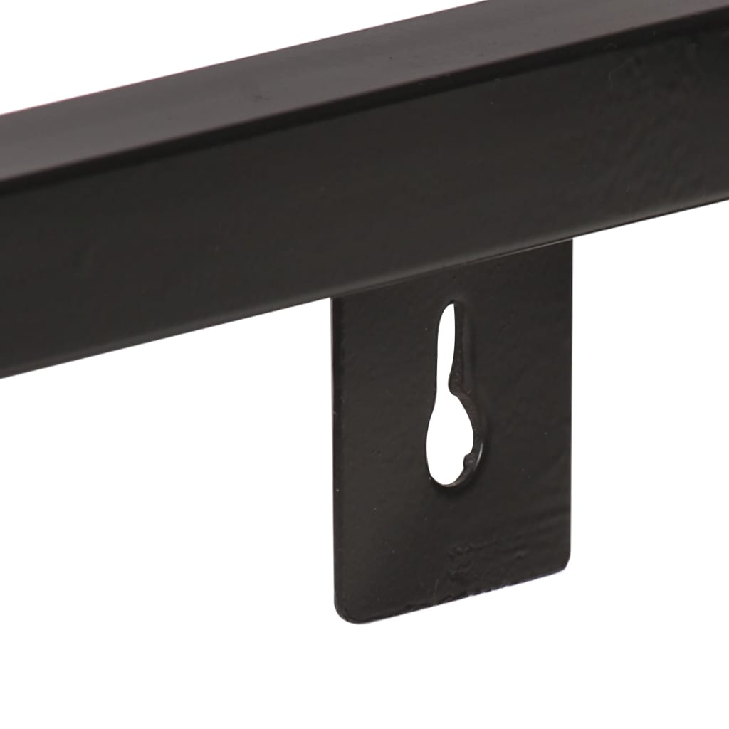Mensole a Muro 2 pz 160 cm in Legno di Mango Grezzo