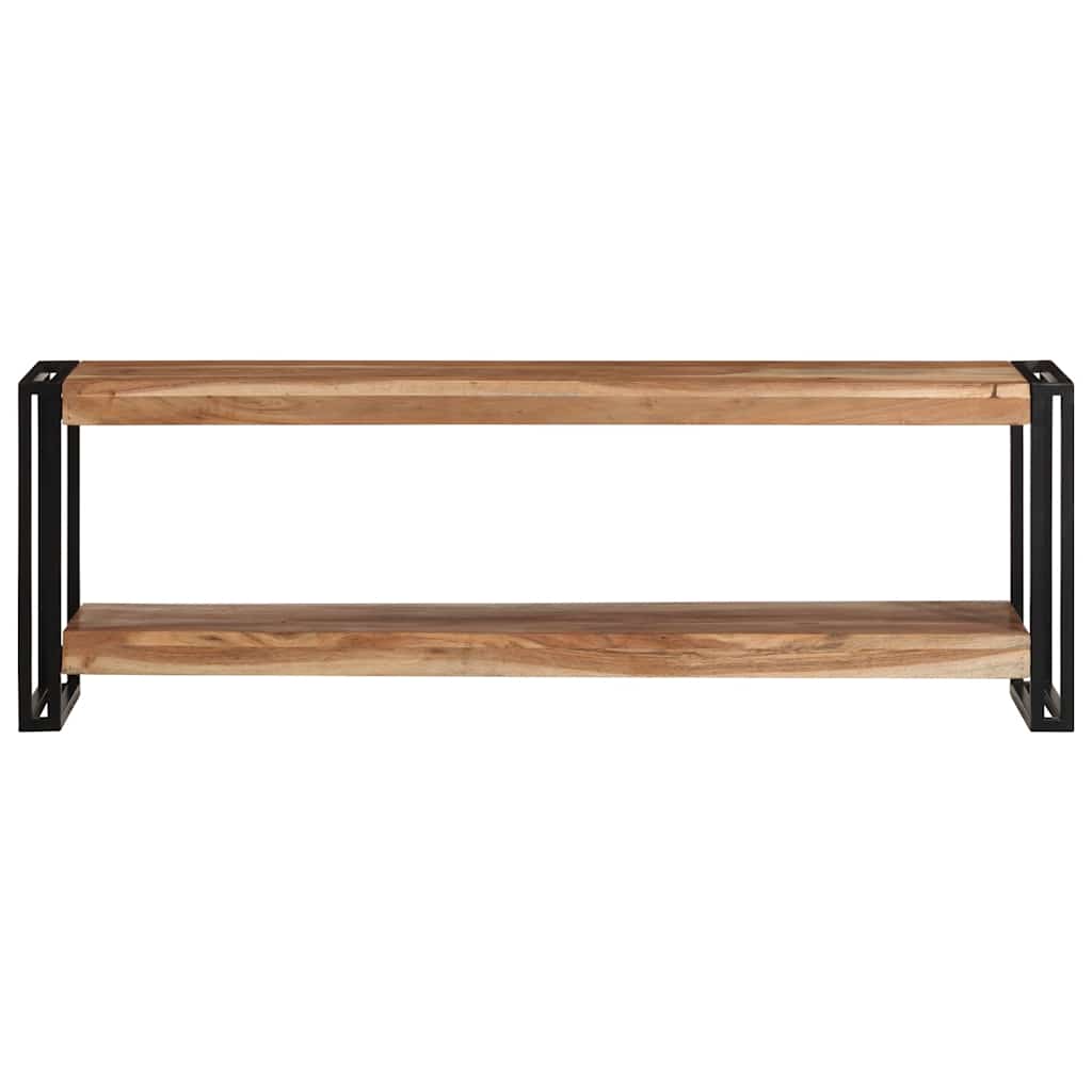 Mobile Porta TV 120x30x40 cm in Legno Massello di Acacia