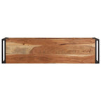 Mobile Porta TV 120x30x40 cm in Legno Massello di Acacia