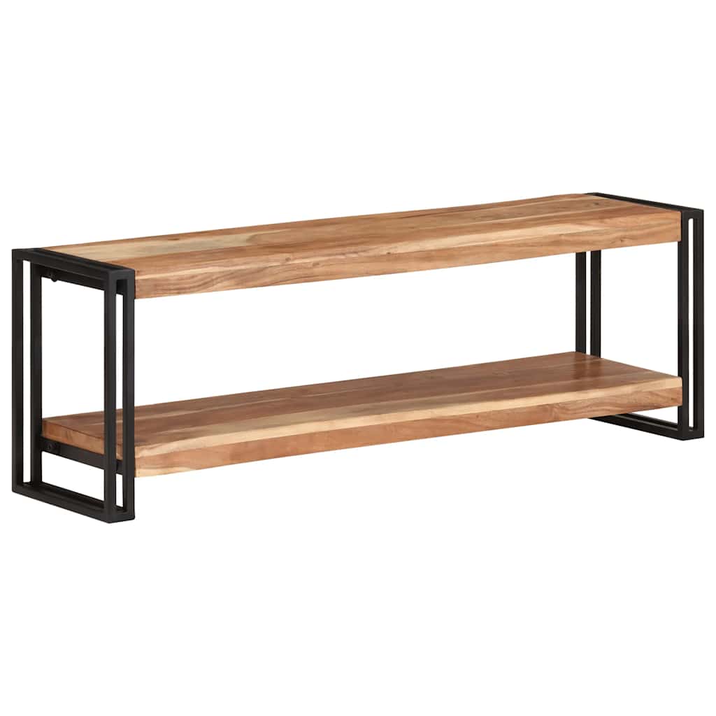 Mobile Porta TV 120x30x40 cm in Legno Massello di Acacia