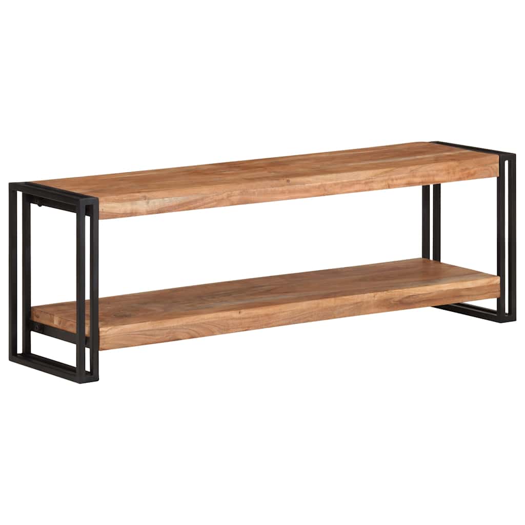 Mobile Porta TV 120x30x40 cm in Legno Massello di Acacia